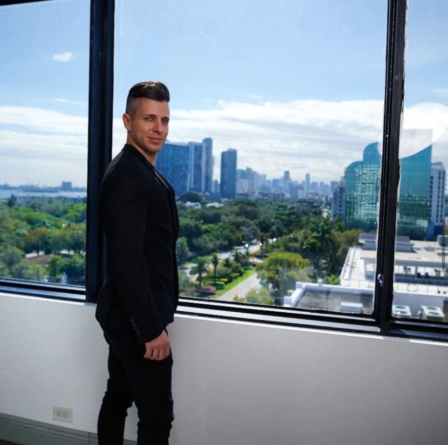 Amit Fridman overlooking Miami